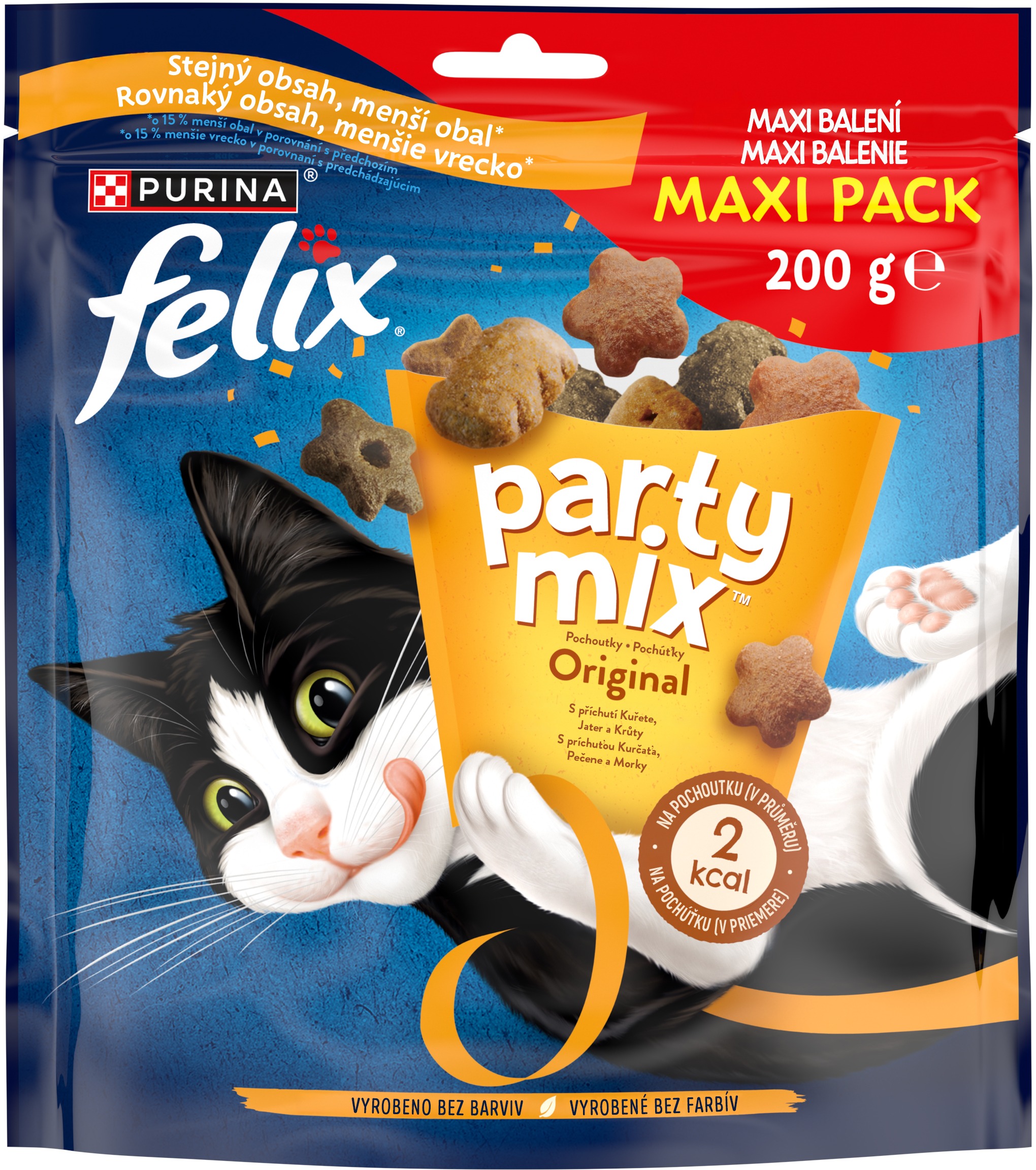 Felix Party Mix pamlsky pro kočky Original Mix 200 g