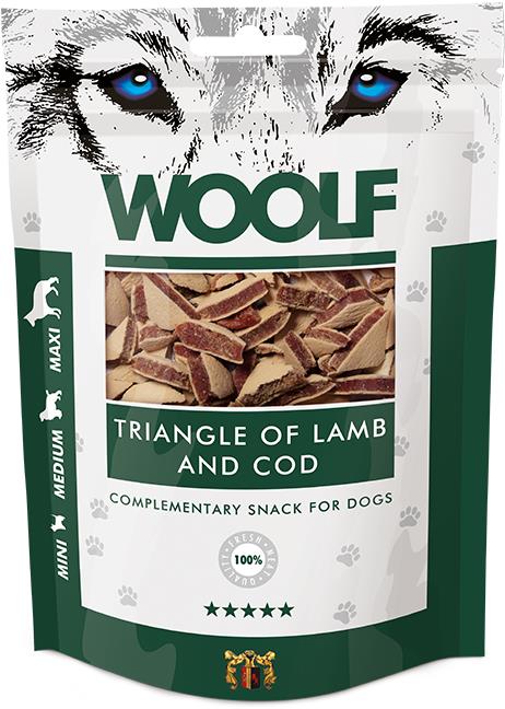 Woolf Lamb and Cod Triangle 100 g