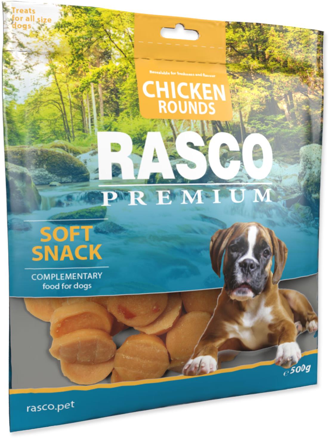 Rasco Premium Pochoutka kuřecí kolečka 500 g
