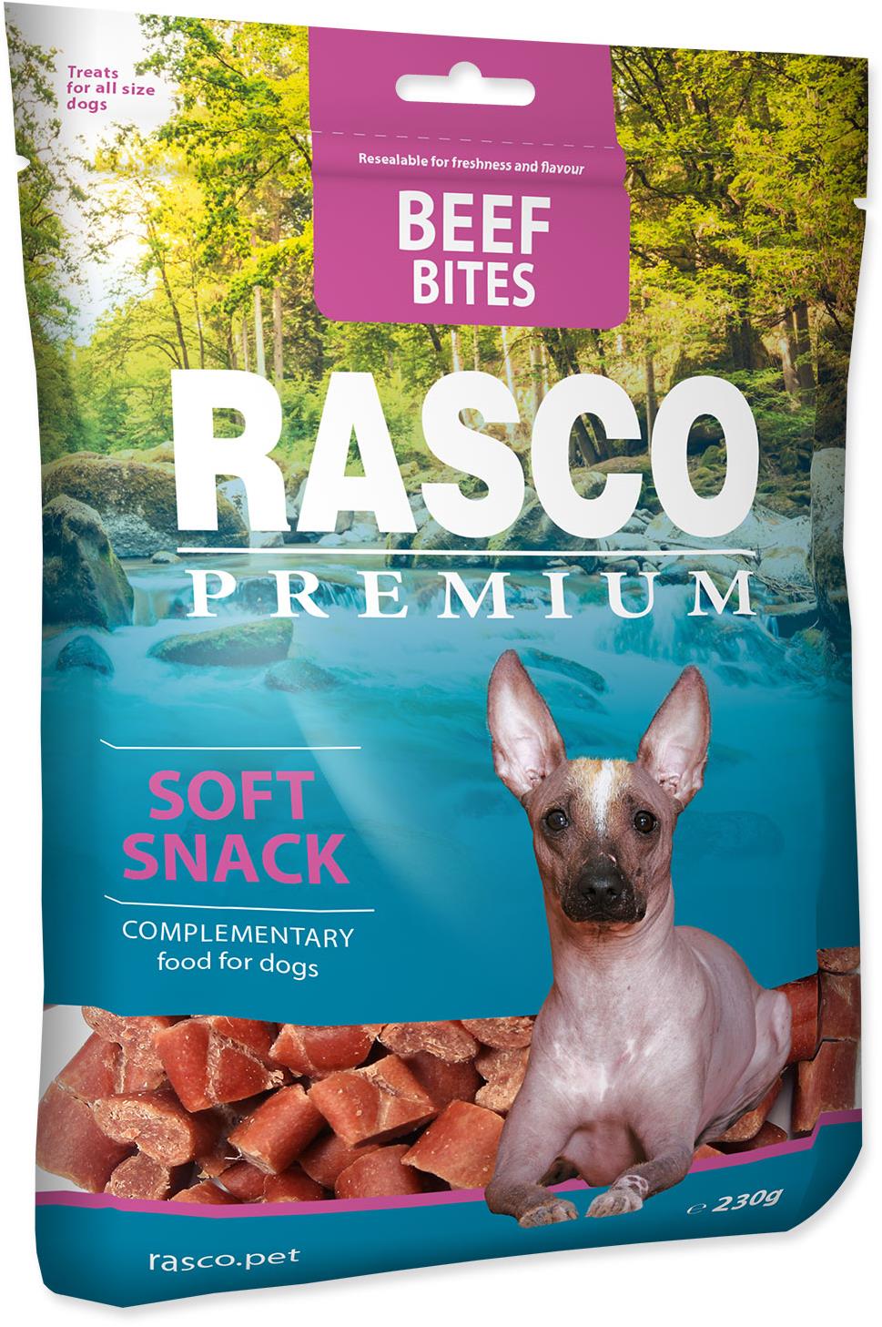 Rasco Premium Pochoutka hovězí kousky 230 g
