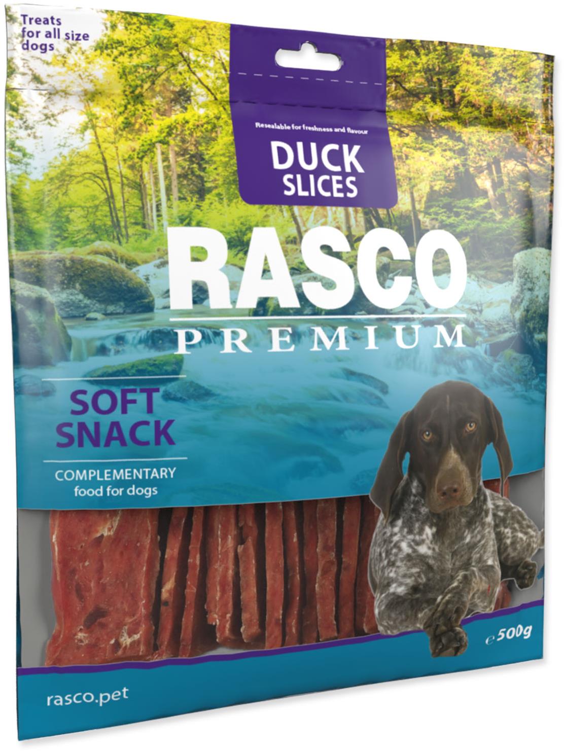 Rasco Premium Pochoutka kachní plátky 500 g