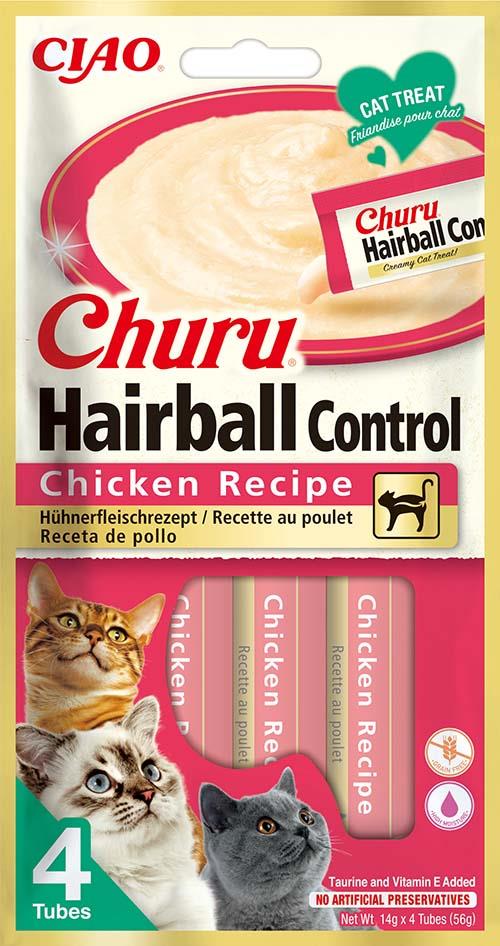 Ciao Churu Hairball Control Chicken Recipe 4 × 14 g