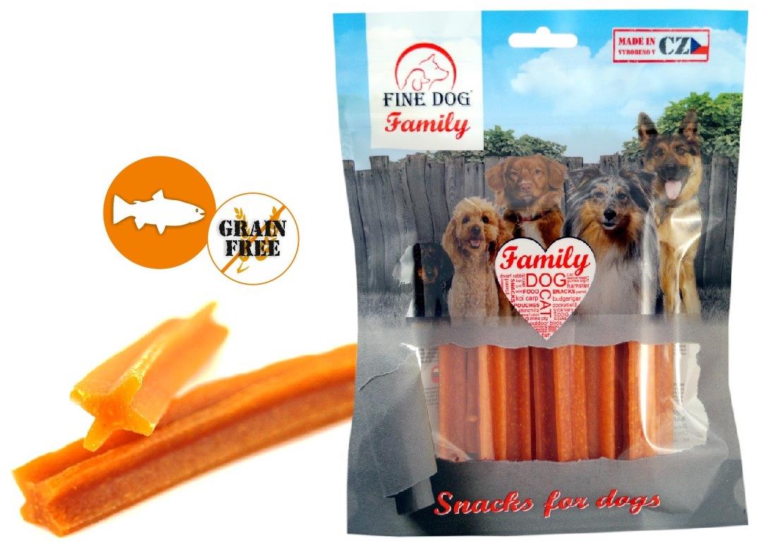 Fine Dog family lososový kříž 200 g
