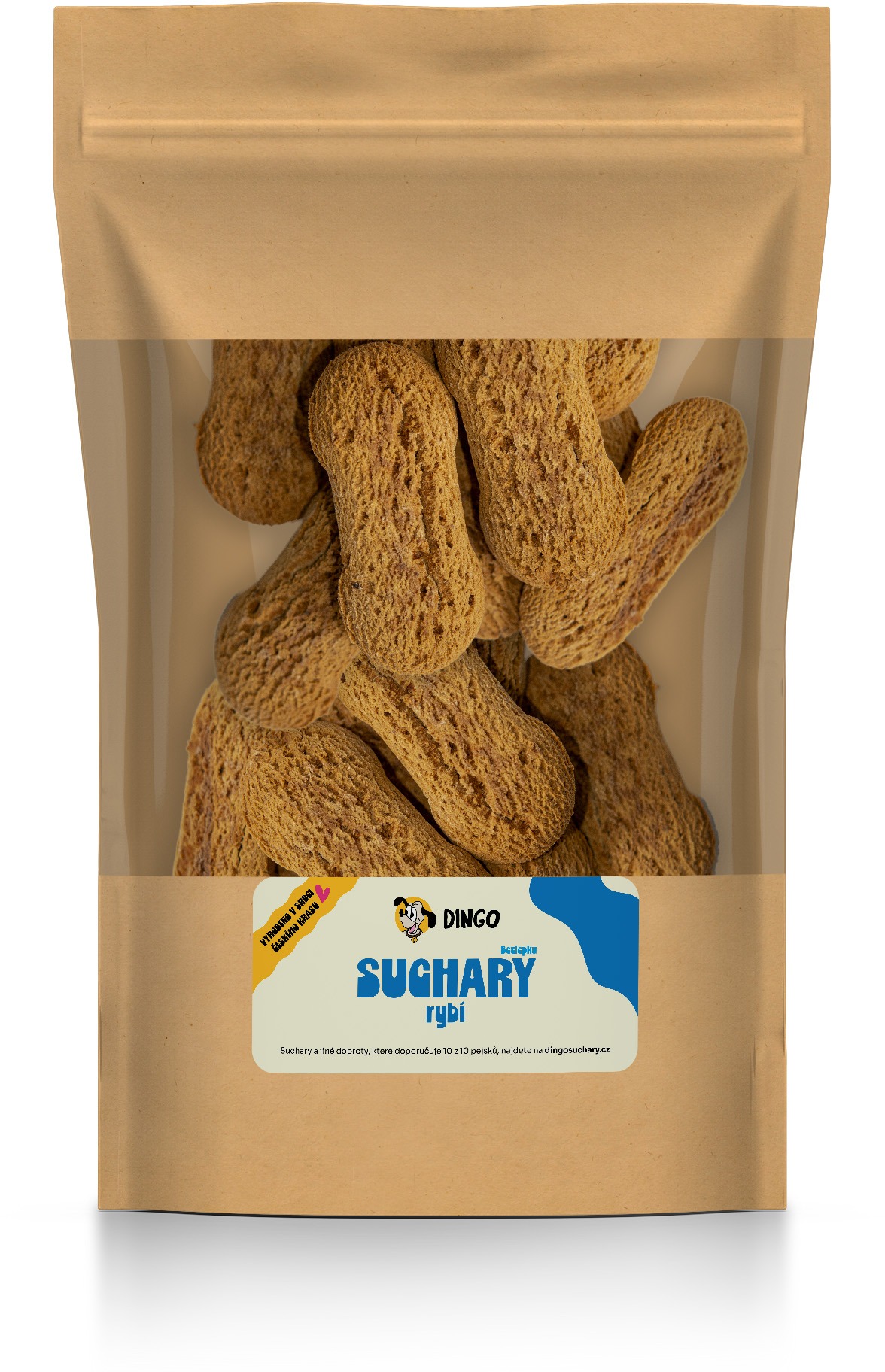 Dingo Suchary rybí 500 g
