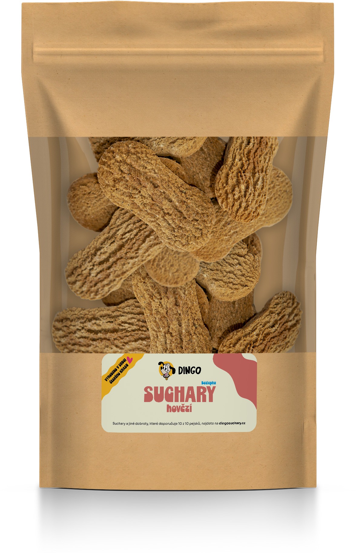 Dingo Suchary hovězí 500 g