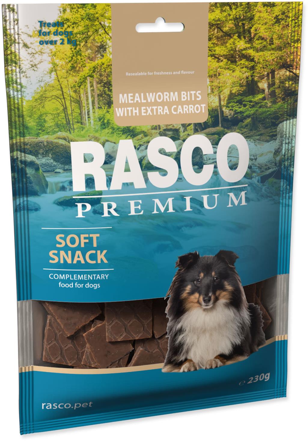 Rasco Premium mouční červi a extra mrkví 230 g