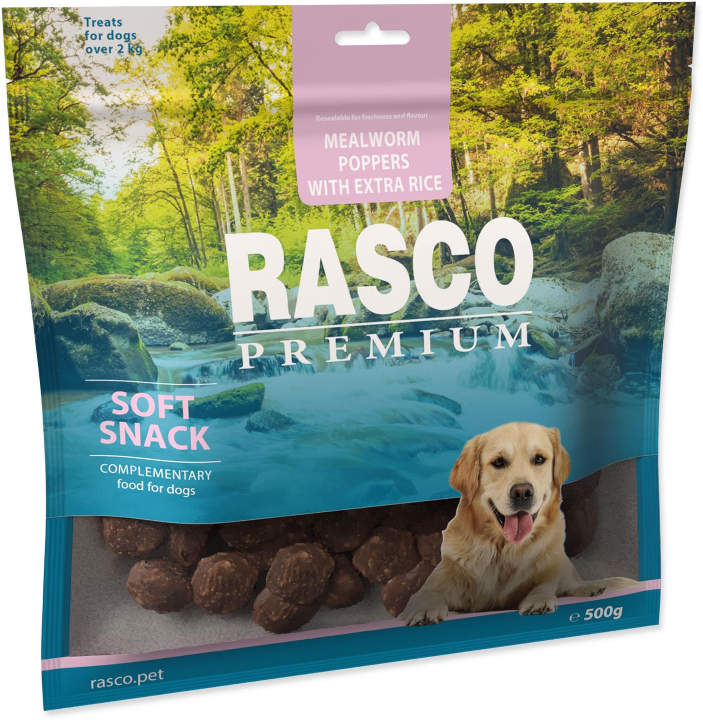 Rasco Premium mouční červi a extra rýže 500 g