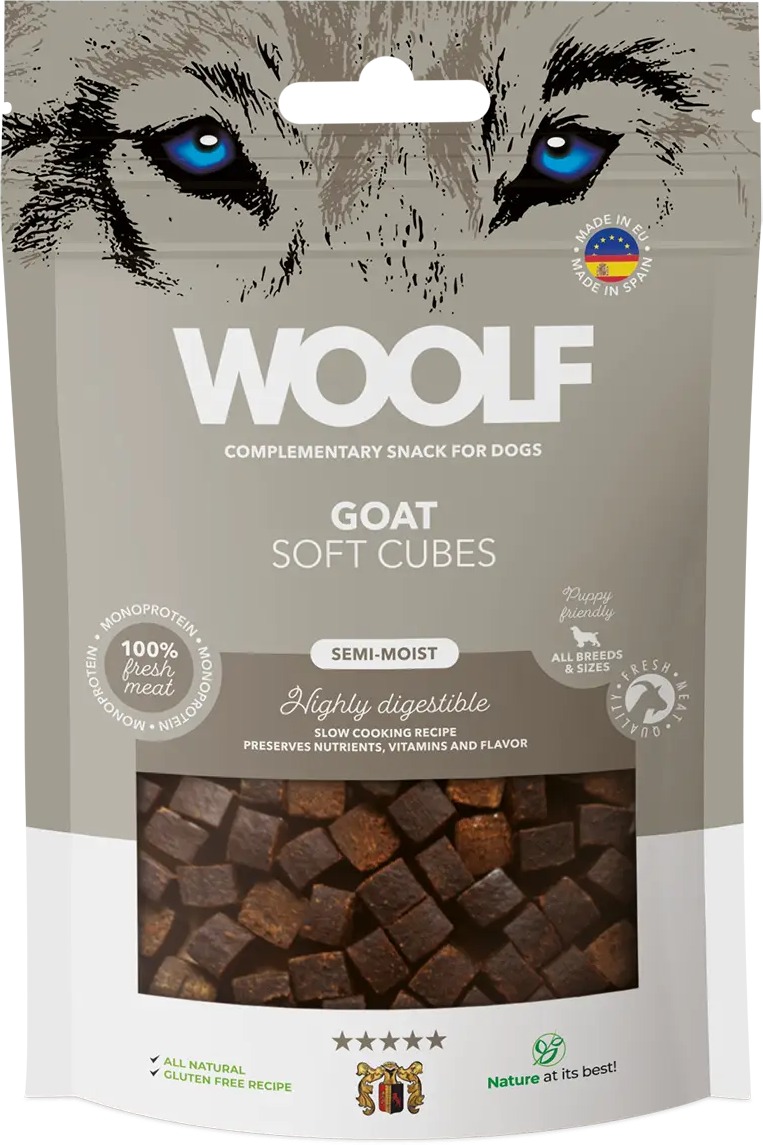 Woolf Soft Cubes - Goat/kozí 100 g
