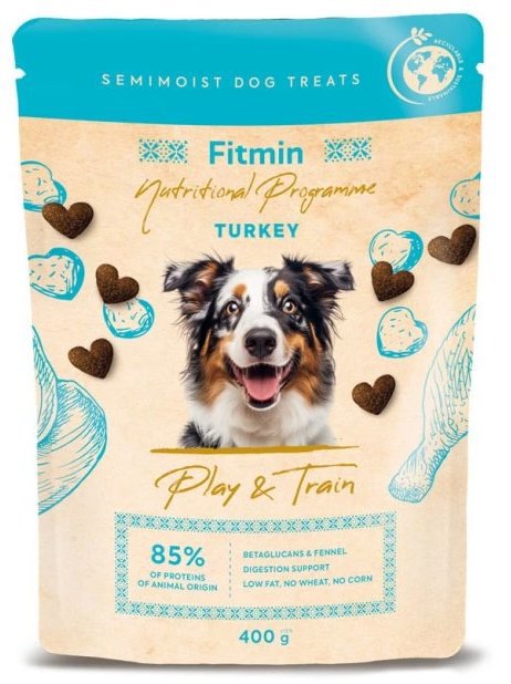 Fitmin Play and Train krůtí výcvikový pamlsek 400 g