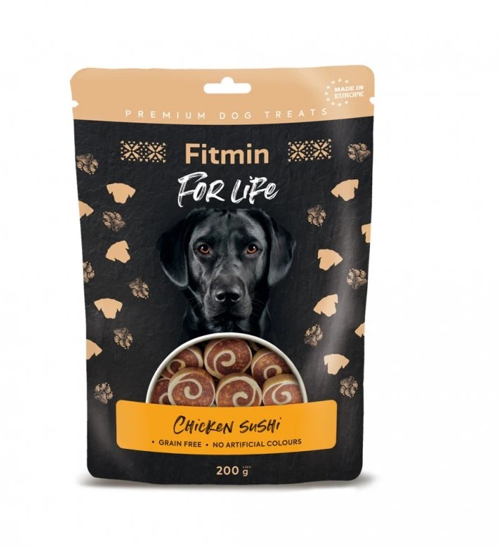 Fitmin For Life Kuřecí sushi pamlsek pro psy 200 g