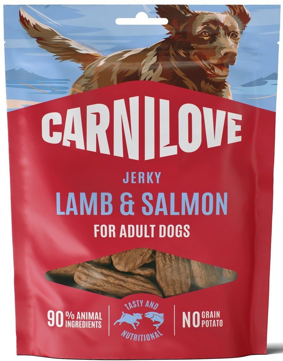 Carnilove Dog Jerky Lamb & Salmon 100 g