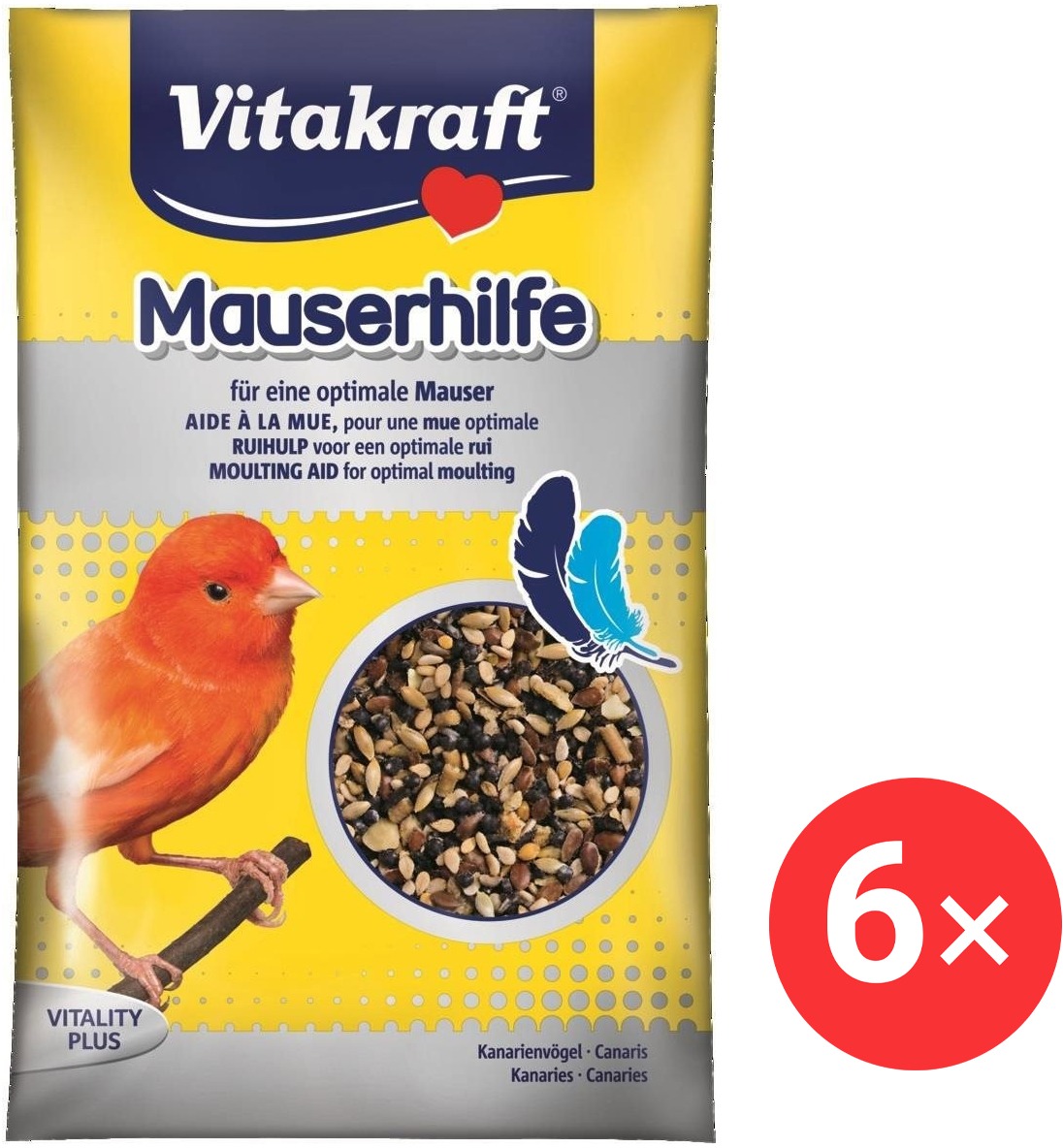 Vitakraft Perličky na přepeření kanár 6 × 20 g