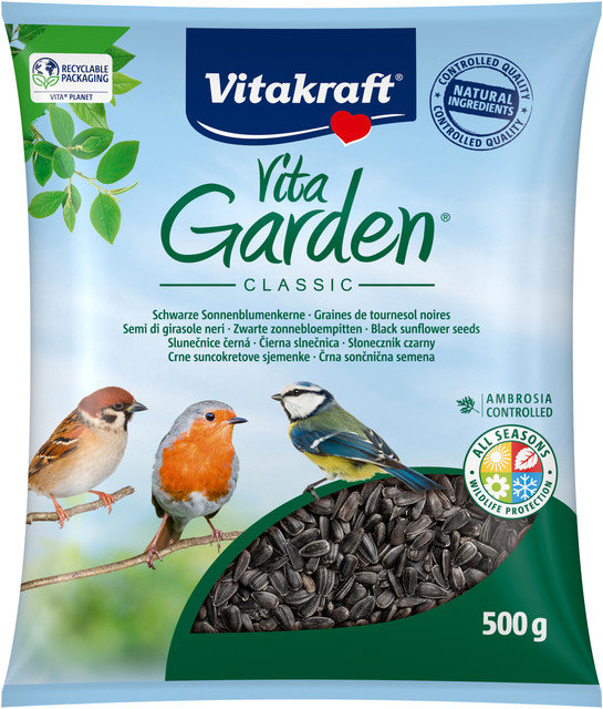Vitakraft Vita garden Slunečnice černá 500 g