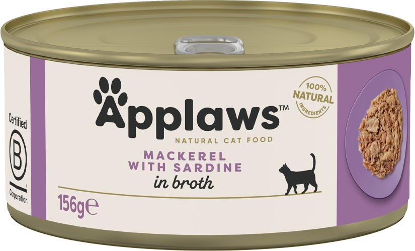Applaws konzerva Makrela a sardinky 156 g