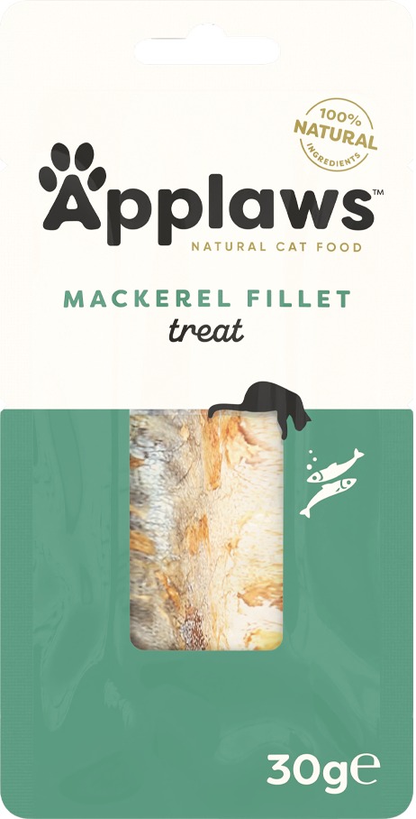 Applaws Mackrel steak přírodní filet z makrely 30 g