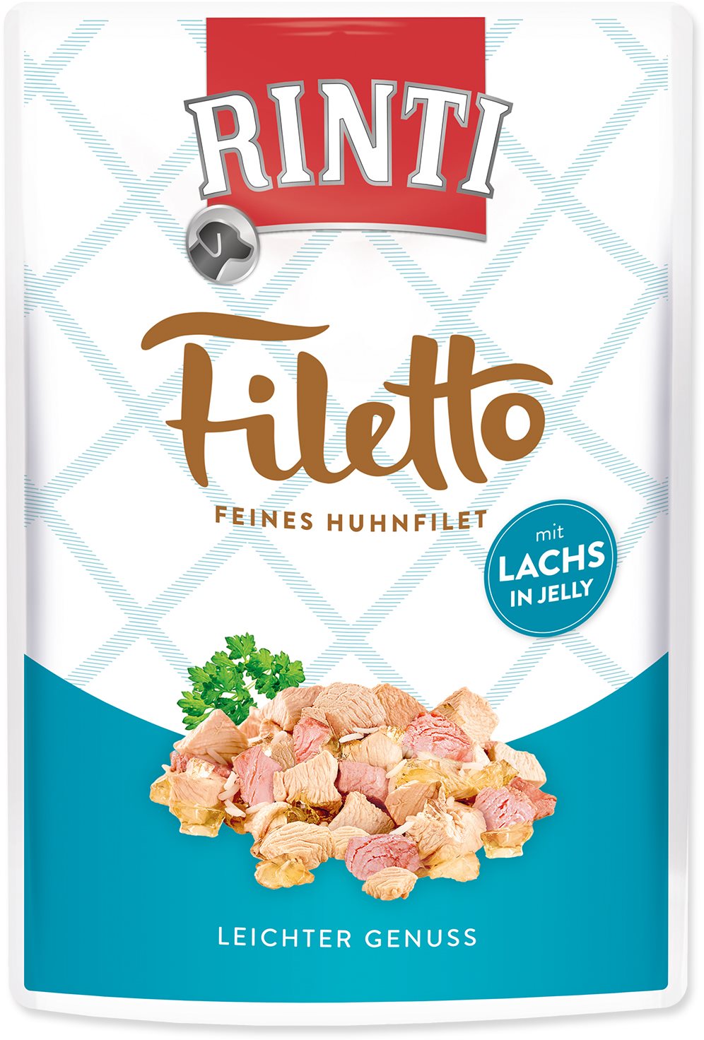 Rinti Filetto Kapsička kuře + losos v želé 100 g