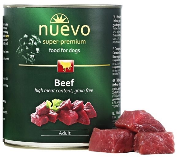 Nuevo pes adult hovězí konzerva 400 g
