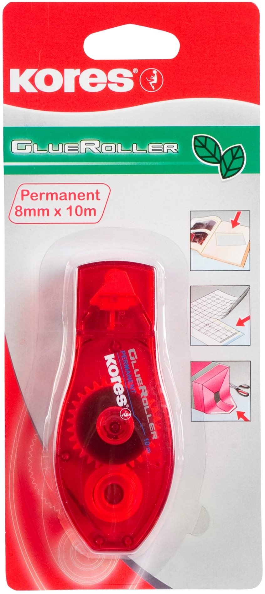 Kores Glue Roller permanentní 8 mm x 10 m