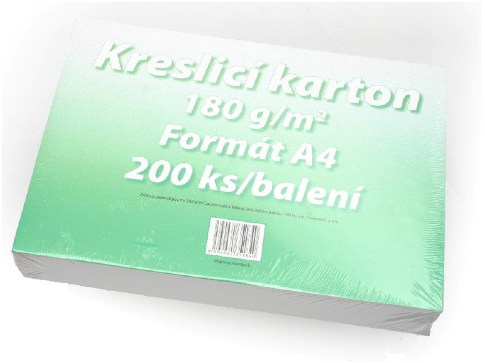 Kreslící karton Vikpap 180g A4 (200ks)