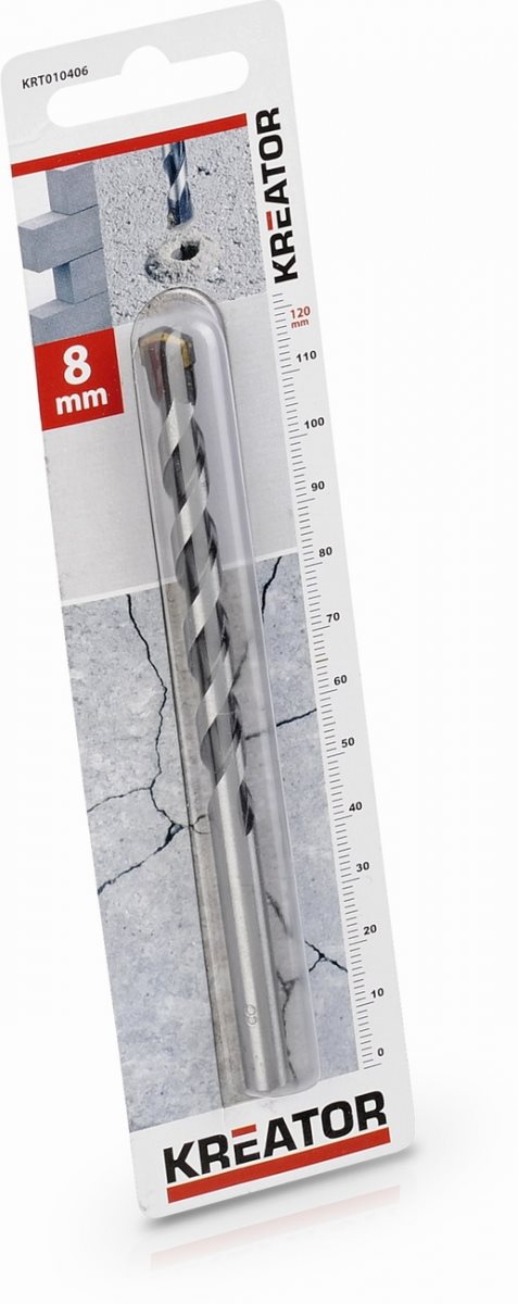 KREATOR vrták do betonu 8 x 120 mm KRT010406