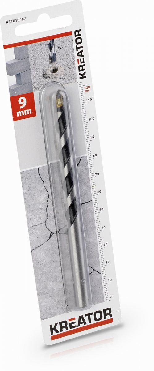 KREATOR Vrták do betonu 9x120 mm KRT010407