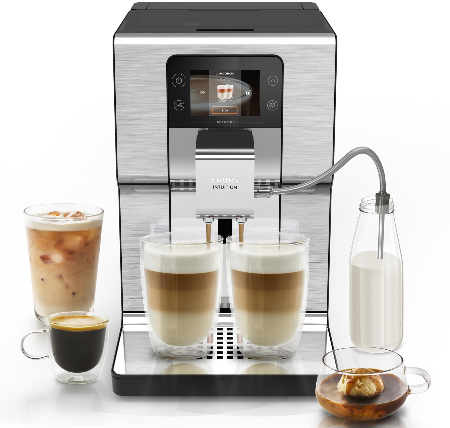 KRUPS EA879EE0 Intuition Experience Hot&Cold