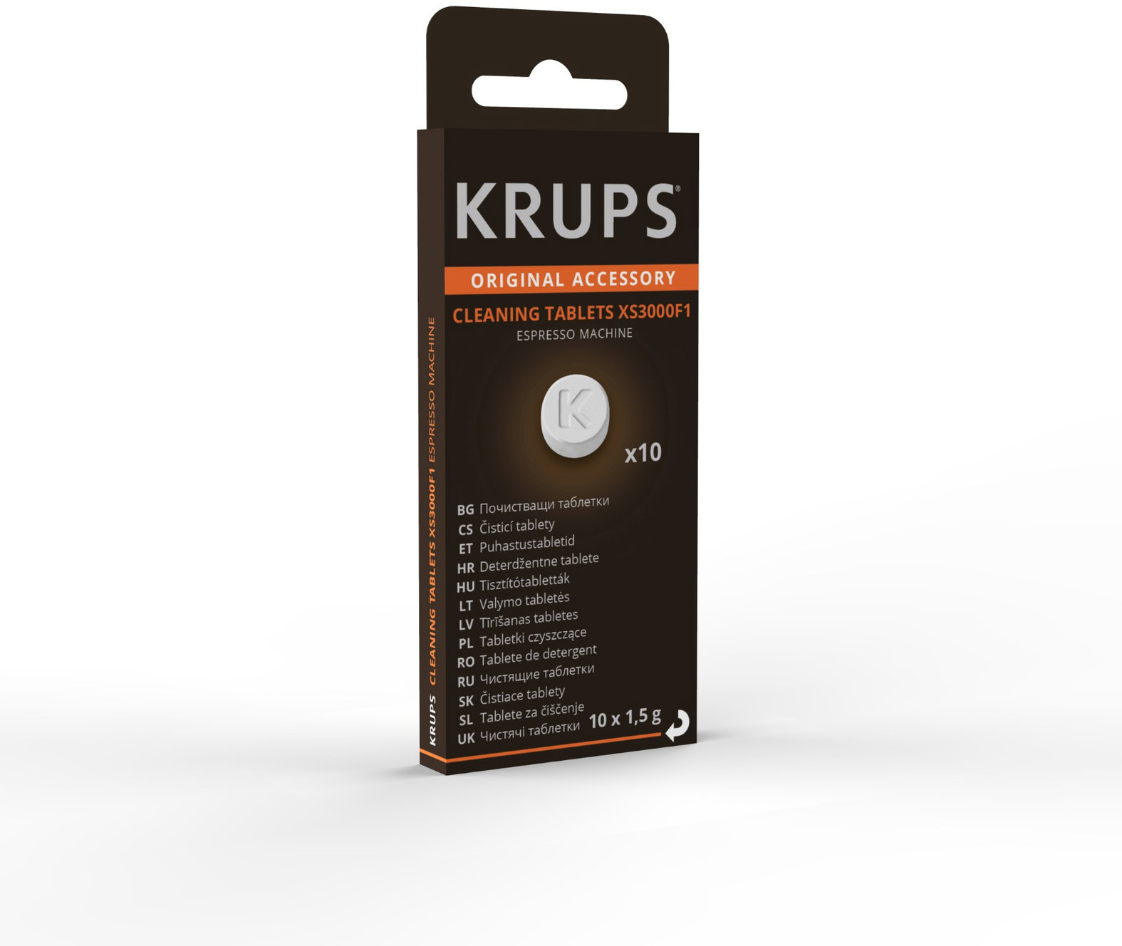 KRUPS XS3000F1 Čisticí tableta