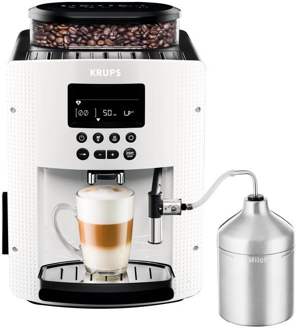 KRUPS Pisa White + XS6000 Autocappuccino EA816170