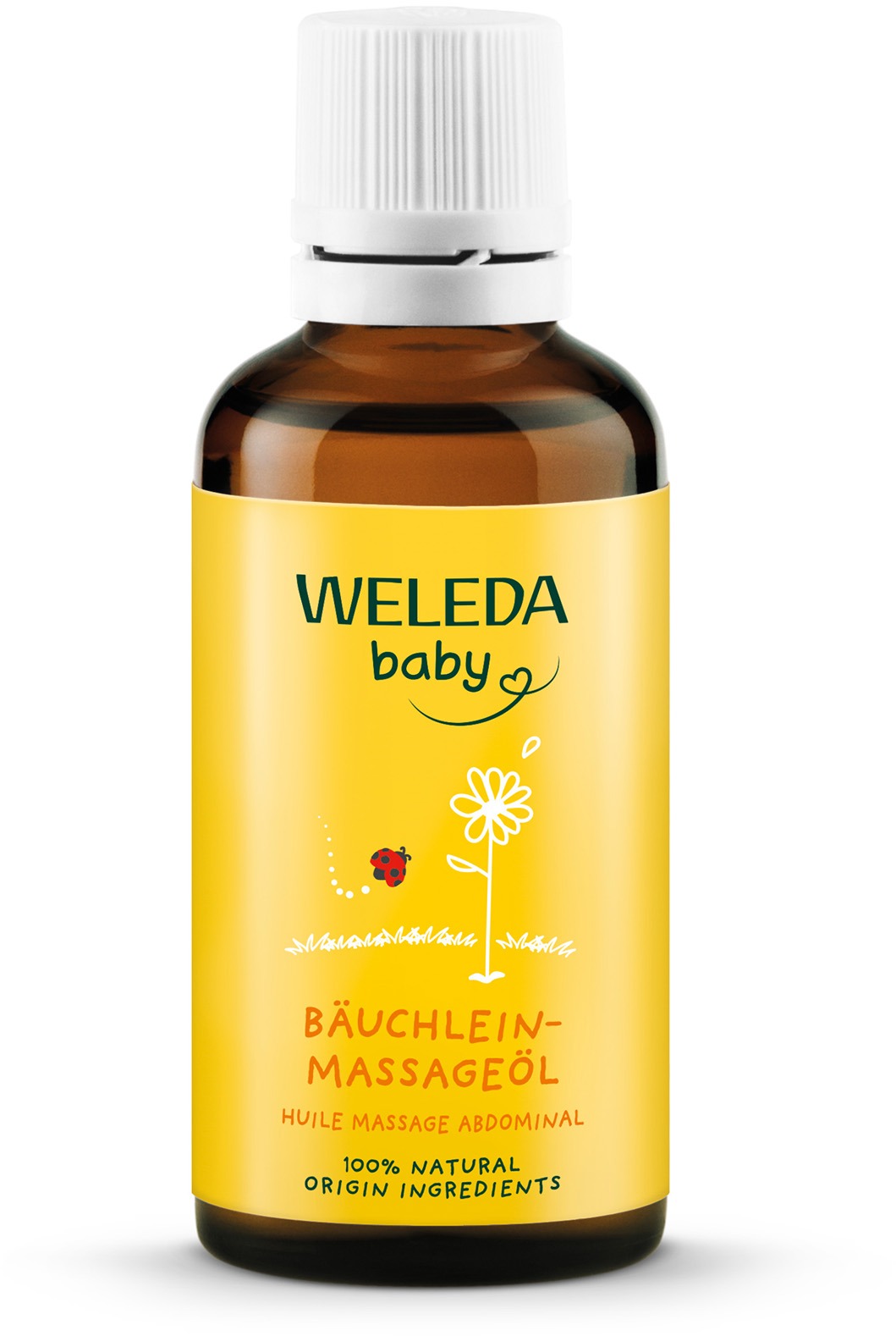 WELEDA Olej na masáž bříška kojence 50 ml
