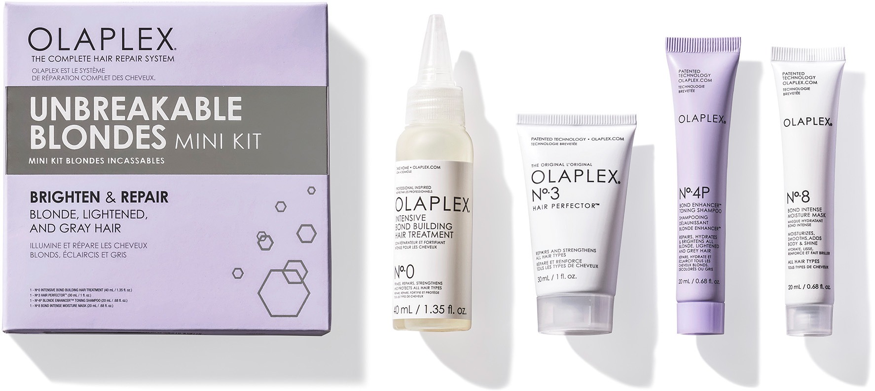 OLAPLEX Unbreakable Blondes Mini Kit 110 ml