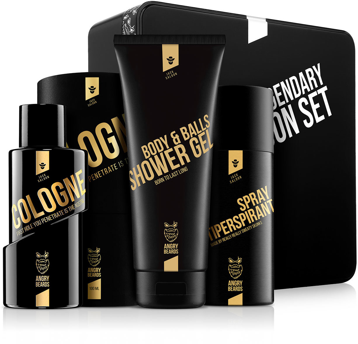 ANGRY BEARDS Legenday Jack Saloon 480 ml