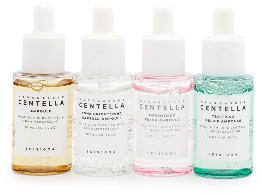 SKIN1004 Madagascar Centella Ampoule Kit 4 × 30 ml