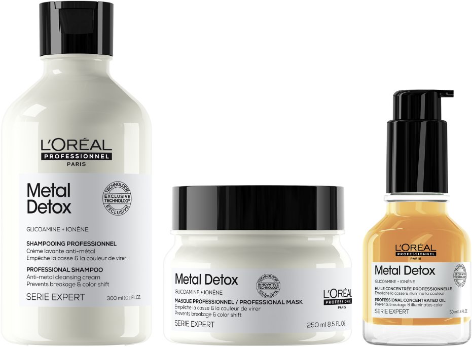 L'ORÉAL PROFESSIONNEL Serie Expert Metal Detox Set 600 ml
