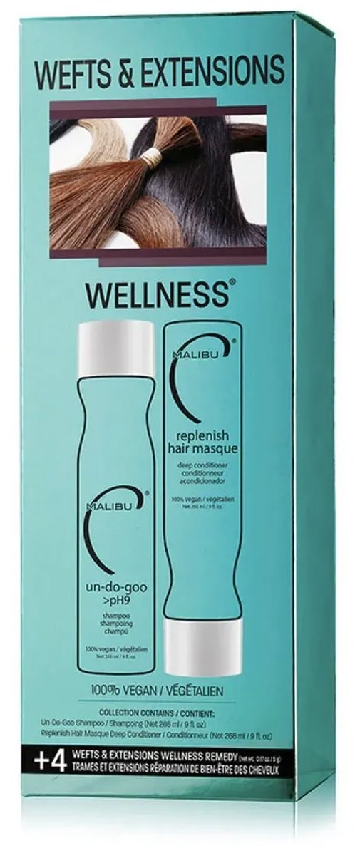 MALIBU C Weft & Extensions Wellness Collection 532 ml