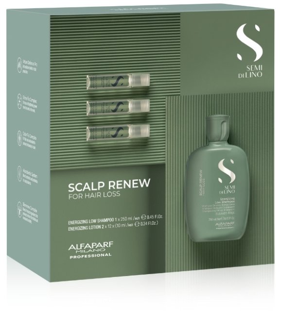 ALFAPARF MILANO Semi Di Lino Scalp obnovující kit Pro 490 ml