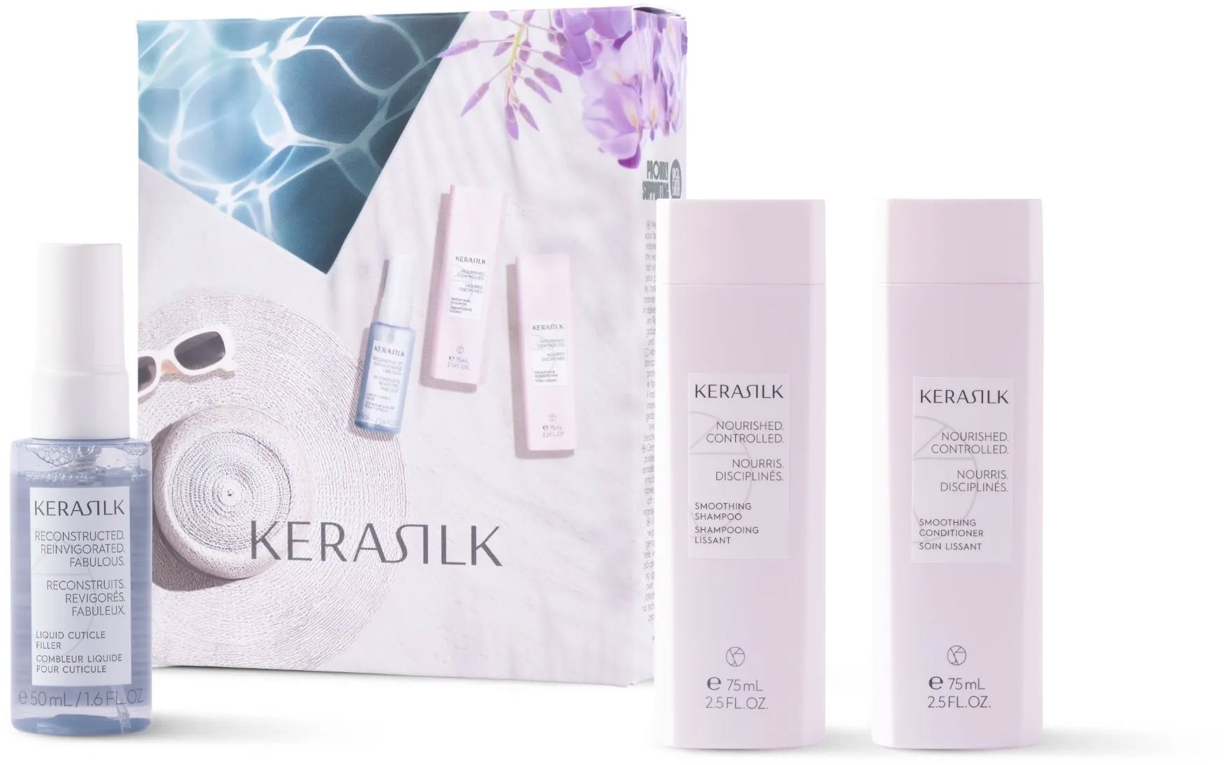 KERASILK Essentials Smoothing Travel Set 200 ml