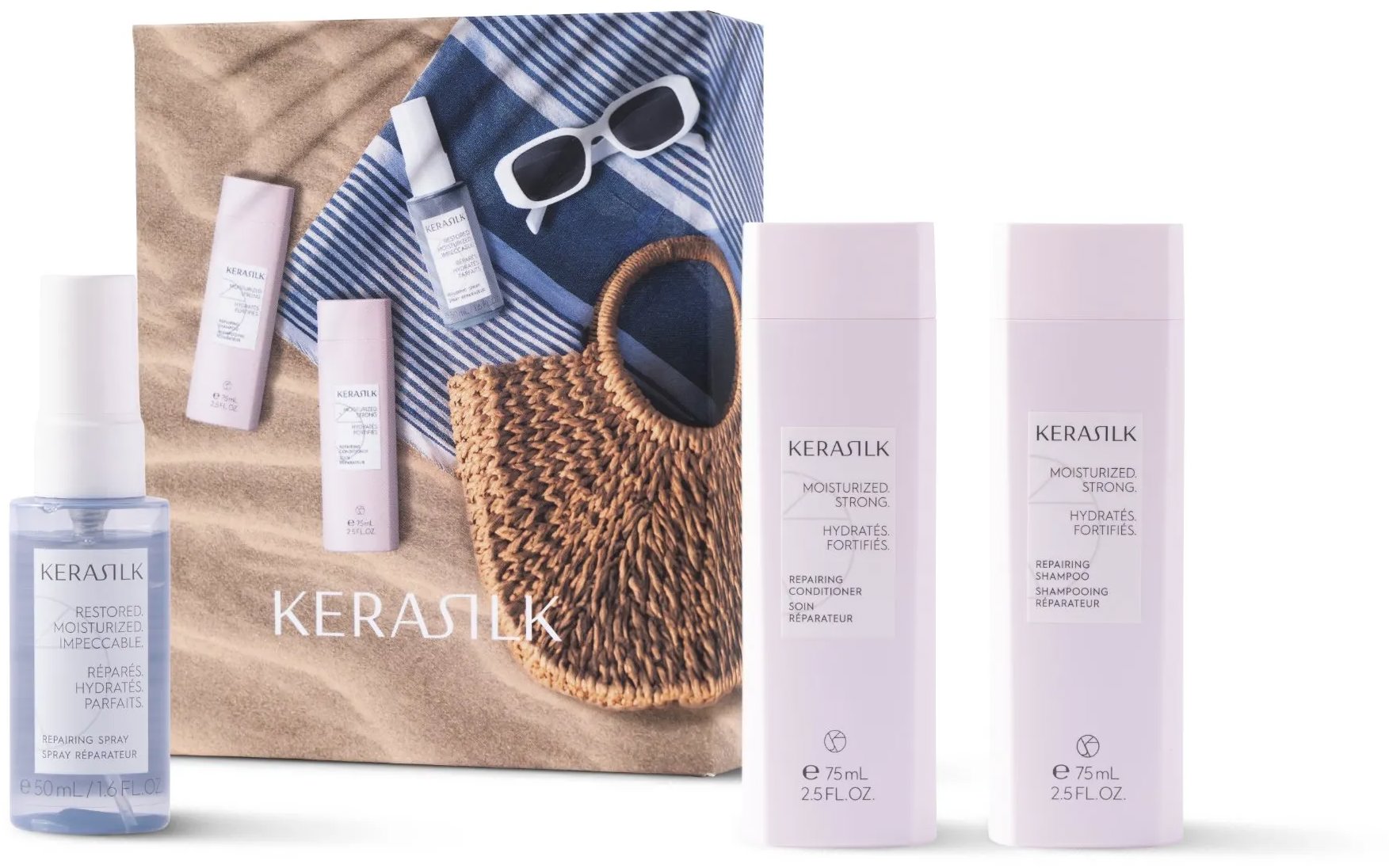 KERASILK Esentials Repairing Travel Set 200 ml