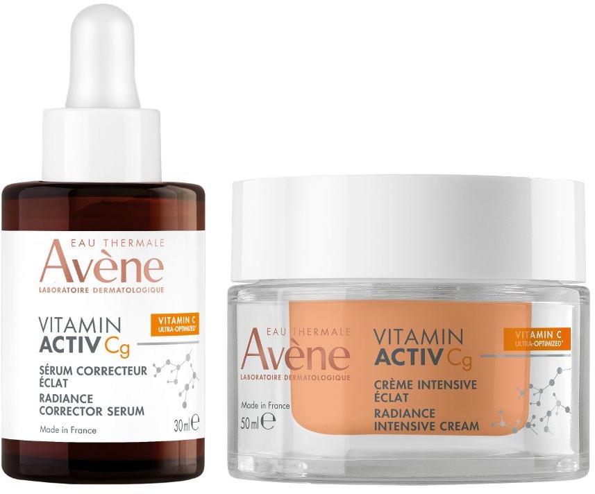 AVENE Vitamin Activ Cg Rozjasňující péče proti vráskám Set 80 ml