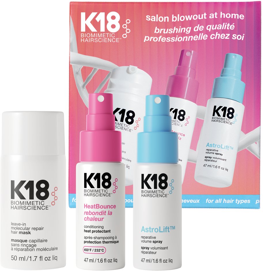 K18 Salon Blowout at Home Set 144 ml