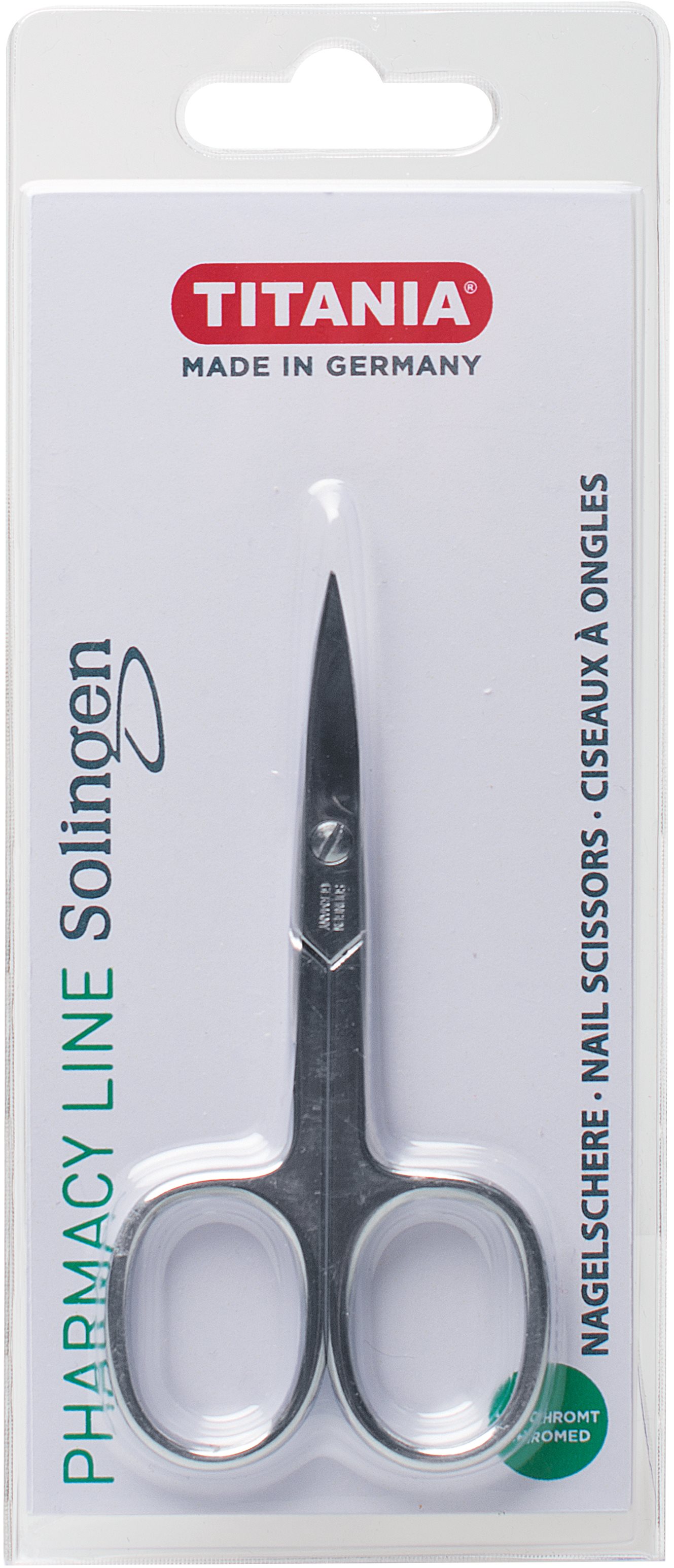 TITANIA Nůžky na nehty manikúrní SOLINGEN 1050/10N PH B