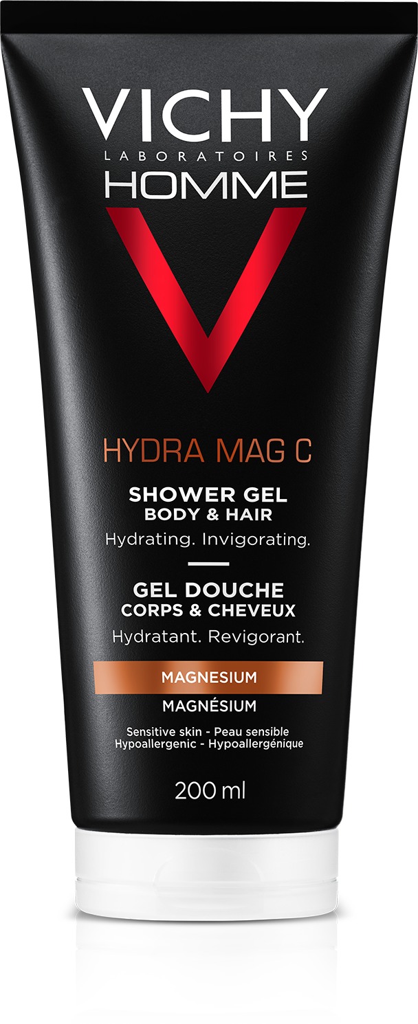 VICHY Homme MAG C Body and Hair Shower Gel 200ml