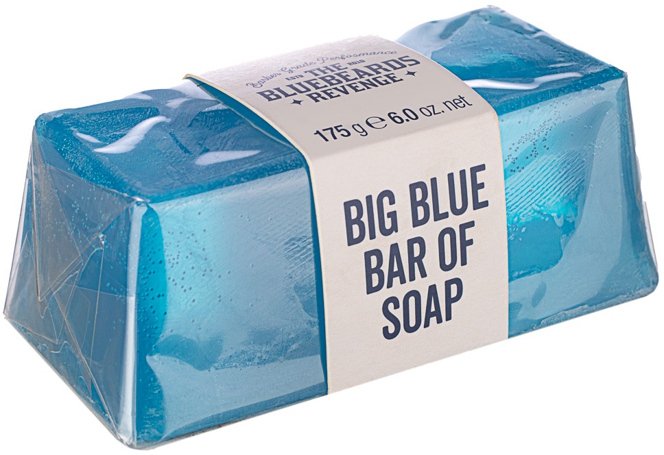BLUEBEARDS REVENGE The Big Blue Bar of Soap For Blokes 175 g