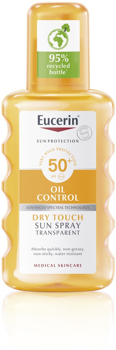EUCERIN Sun Transparent sprej SPF50 200 ml