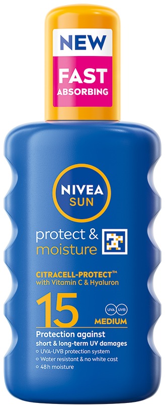 NIVEA SUN Caring Sun Spray SPF15 200 ml