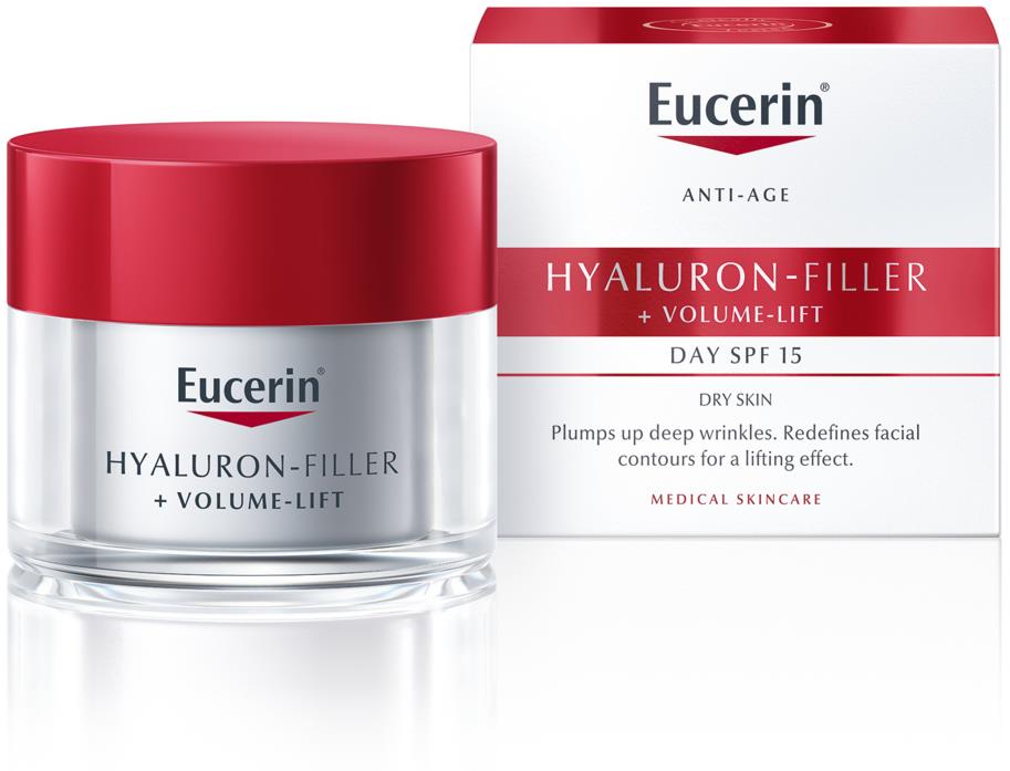 EUCERIN Hyaluron-Filler+Volume lift denní krém pro suchou pleť 50 ml