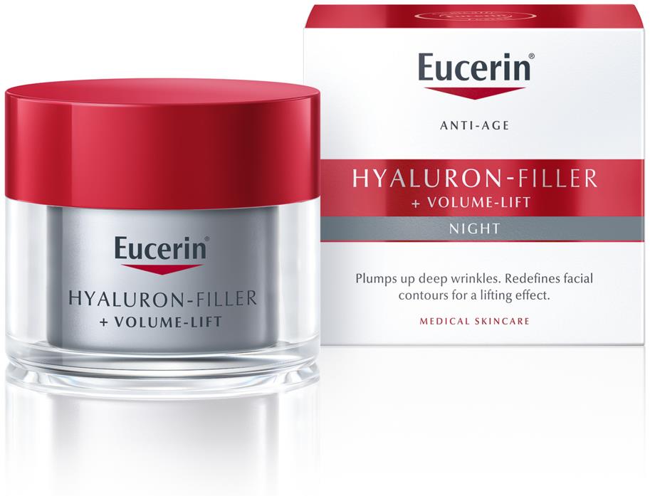 EUCERIN Hyaluron-Filler+Volume-lift noční krém 50 ml