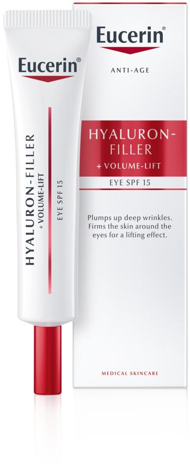 EUCERIN Hyaluron-Filler+Volume-lift oční krém 15 ml