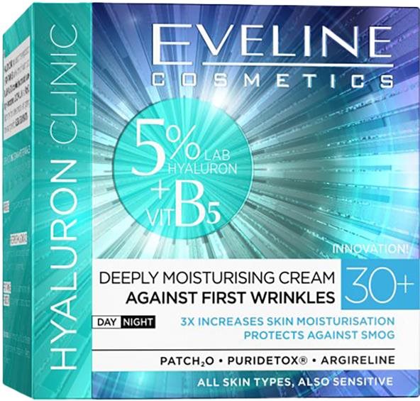 EVELINE COSMETICS Hyaluron Clinic day and night cream 30+ 50 ml