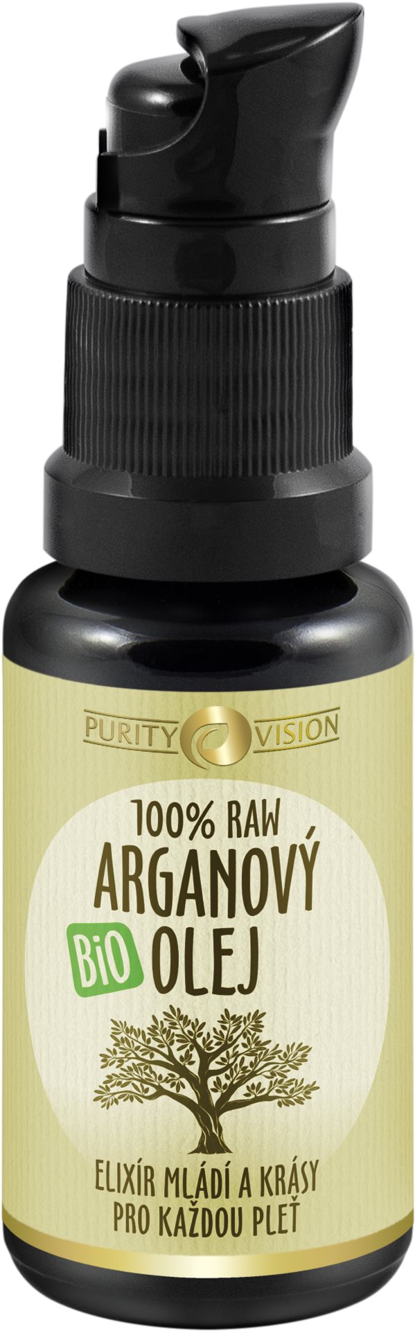 PURITY VISION RAW Arganový olej BIO 30 ml