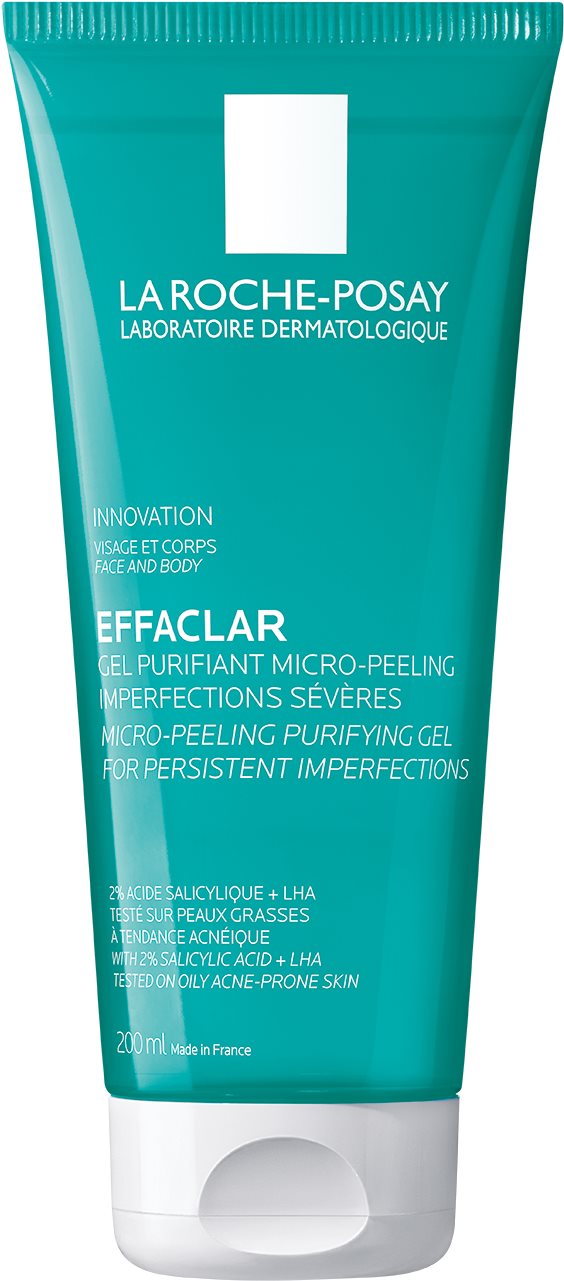 LA ROCHE-POSAY Effaclar Gel Purifiant Micropeeling Purifying 200 ml